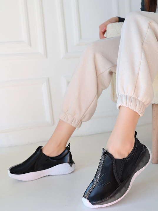 Hılly Siyah Paraşüt Spor Ayakkabı Hılly Siyah Paraşüt Spor Ayakkabı