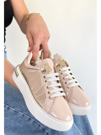 Hley Bej Rugan Paraşüt Detaylı Bağcıklı Spor Ayakkabı Hley Bej Rugan Paraşüt Detaylı Bağcıklı Spor Ayakkabı