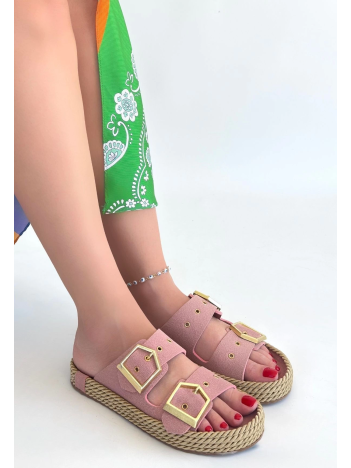 İces Pudra Nubuk Terlik İces Pudra Nubuk Terlik