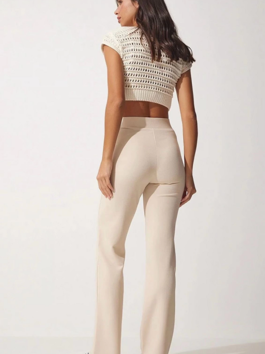 İthal Krep Kumaş Palazzo Pantolon İthal Krep Kumaş Palazzo Pantolon