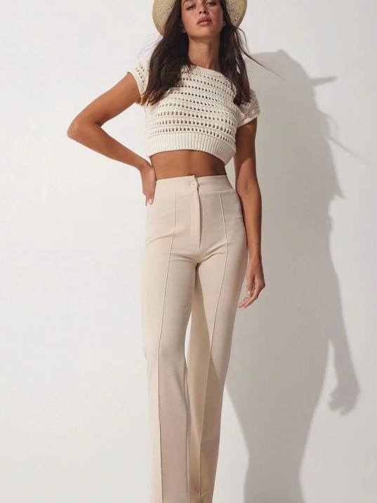 İthal Krep Kumaş Palazzo Pantolon İthal Krep Kumaş Palazzo Pantolon