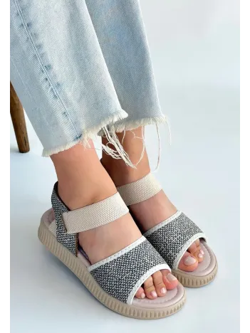 Jake Yeşil Hasır Cilt Sandalet Jake Yeşil Hasır Cilt Sandalet