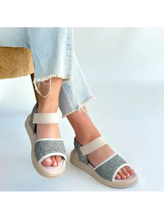 Jake Yeşil Hasır Cilt Sandalet Jake Yeşil Hasır Cilt Sandalet