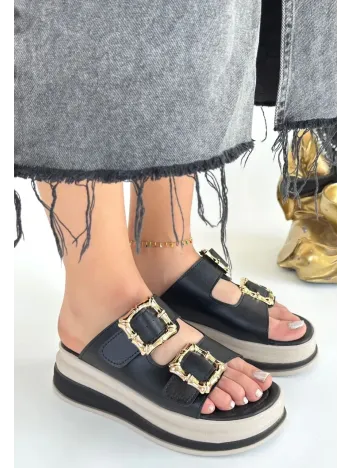 Jalli Siyah Cilt Terlik