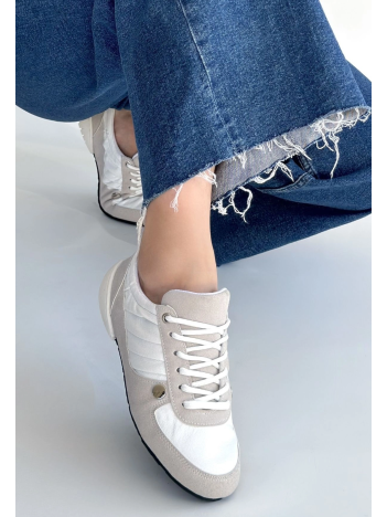 Jawen Gri Nubuk Beyaz Detaylı Spor Ayakkabı Jawen Gri Nubuk Beyaz Detaylı Spor Ayakkabı