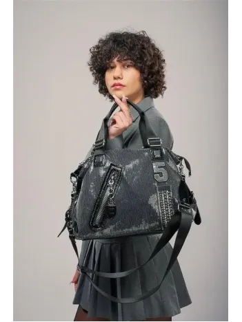 Jews Siyah Cilt Kol Ve Omuz Çantası Jews Siyah Cilt Kol Ve Omuz Çantası