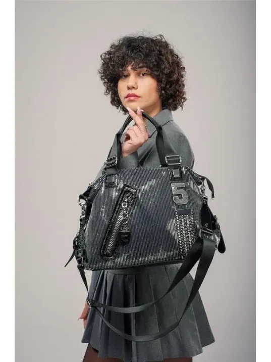 Jews Siyah Cilt Kol Ve Omuz Çantası Jews Siyah Cilt Kol Ve Omuz Çantası