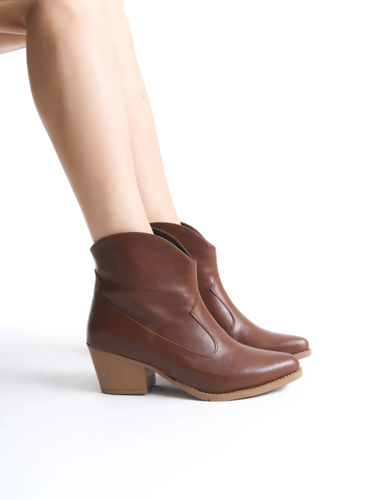 Jilla Taba Cilt Tak Çıkar Topuklu Bot Ve Çizme Jilla Taba Cilt Tak Çıkar Topuklu Bot Ve Çizme