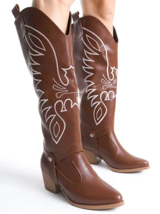 Jilla Taba Cilt Tak Çıkar Topuklu Bot Ve Çizme Jilla Taba Cilt Tak Çıkar Topuklu Bot Ve Çizme