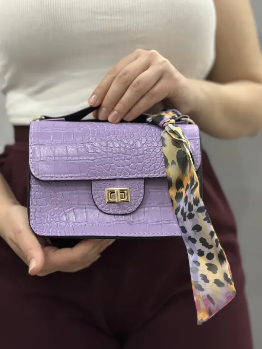 Jisse Lila Cilt Çanta