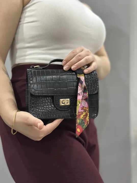 Jisse Siyah Cilt Çanta