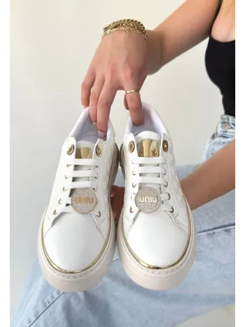 Jlar Beyaz Cilt Bağcıklı Spor Ayakkabı