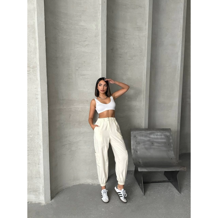 Jogger lastik paça pantolon Jogger lastik paça pantolon