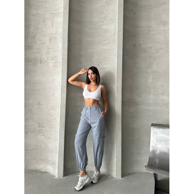 Jogger lastik paça pantolon Jogger lastik paça pantolon