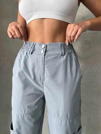 Jogger lastik paça pantolon Jogger lastik paça pantolon