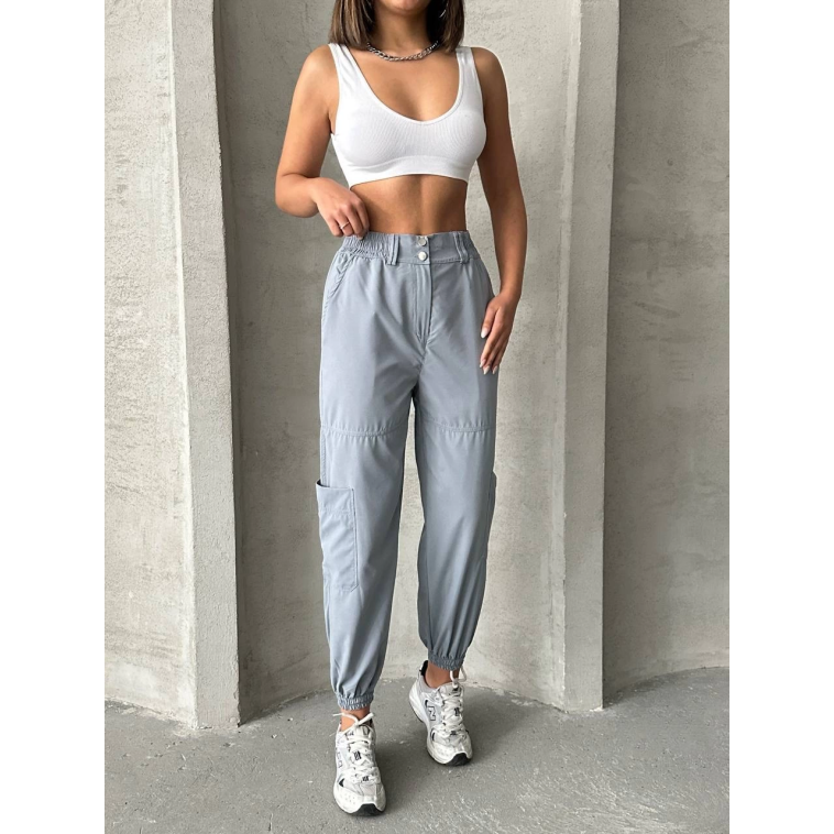 Jogger lastik paça pantolon Jogger lastik paça pantolon