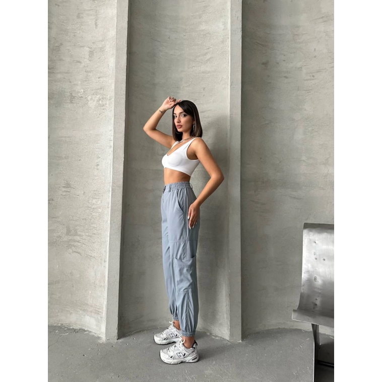 Jogger lastik paça pantolon Jogger lastik paça pantolon