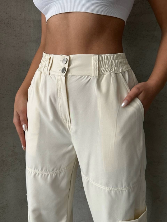 Jogger lastik paça pantolon Jogger lastik paça pantolon