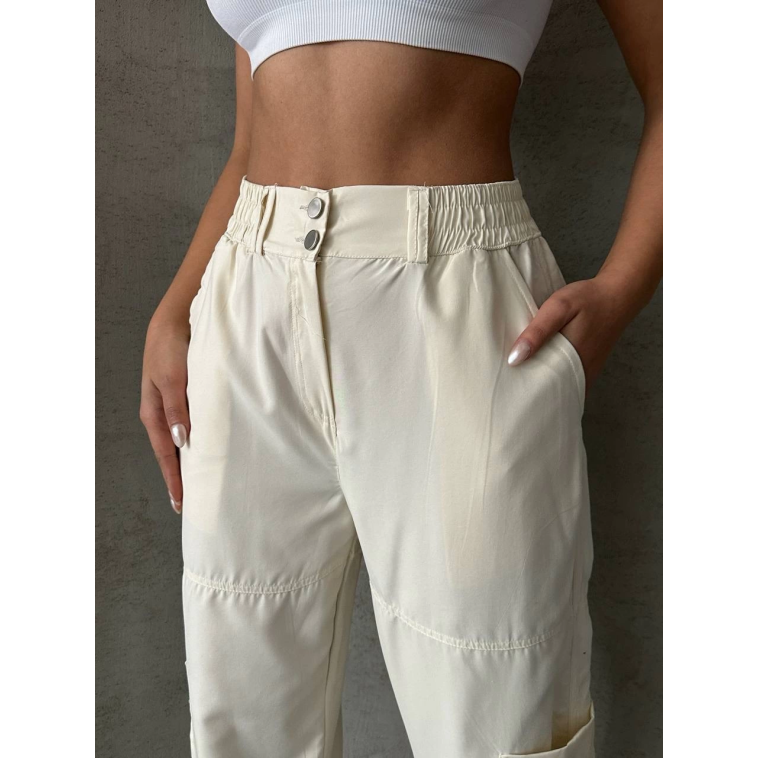 Jogger lastik paça pantolon Jogger lastik paça pantolon