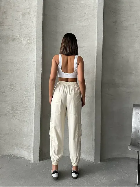 Jogger Lastik Paça Pantolon