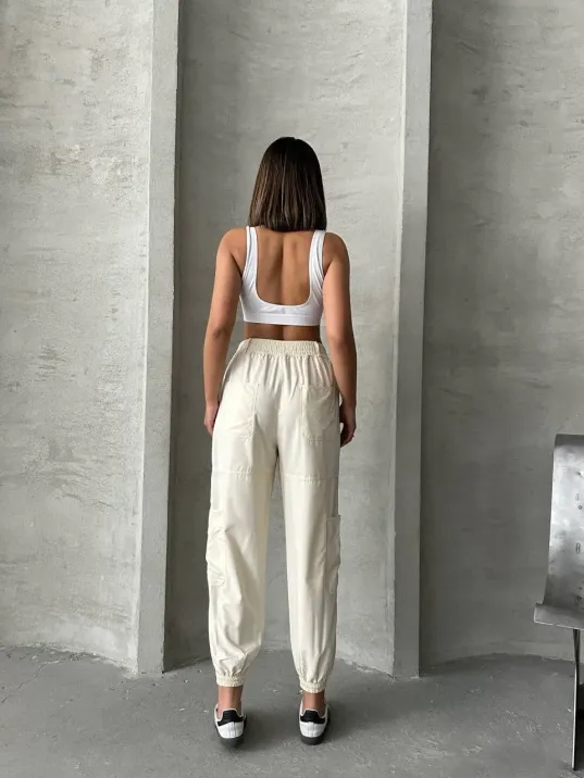 Jogger Lastik Paça Pantolon