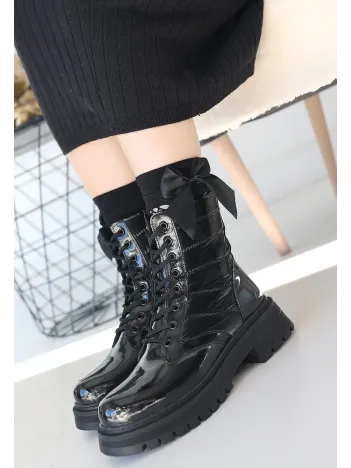 Josse Siyah Rugan Bağcıklı Bot Josse Siyah Rugan Bağcıklı Bot