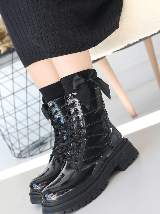 Josse Siyah Rugan Bağcıklı Bot Josse Siyah Rugan Bağcıklı Bot