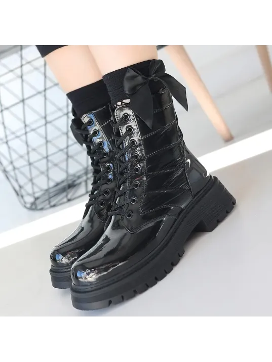 Josse Siyah Rugan Bağcıklı Bot Josse Siyah Rugan Bağcıklı Bot