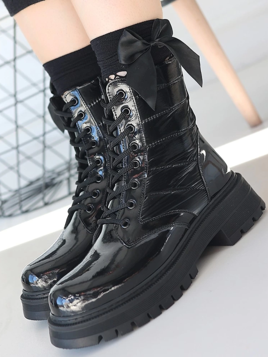 Josse Siyah Rugan Bağcıklı Bot Josse Siyah Rugan Bağcıklı Bot