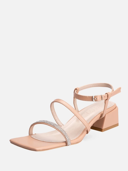 Jotti Nude Cilt Topuklu Ayakkabı Jotti Nude Cilt Topuklu Ayakkabı