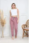 Kadife Pijama Altı Pembe Q7013