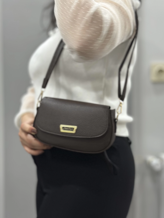 Kahve cilt jessi çanta