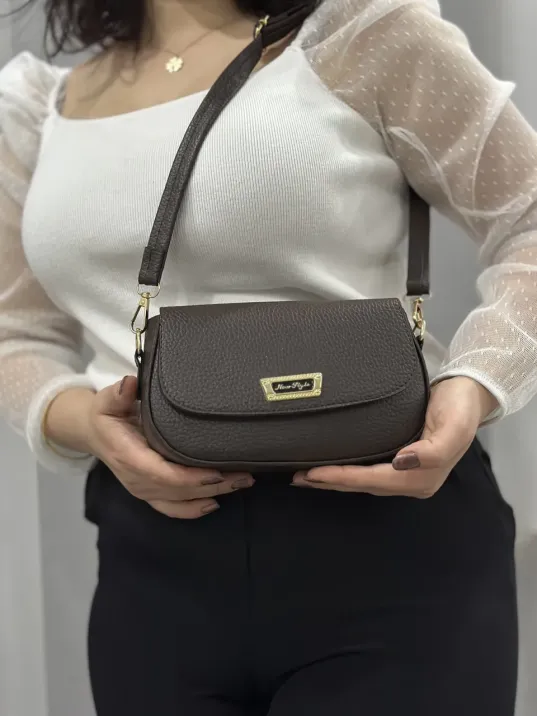 Kahve Cilt Jessi Çanta