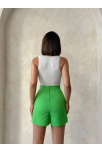 Kapaklı Şort Etek Yeşil S24901 Kapaklı Şort Etek Yeşil S24901