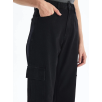 Kargo cep jeans pantolon siyah Kargo cep jeans pantolon siyah