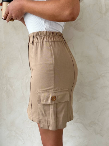 Kargo cep mini etek Kargo cep mini etek