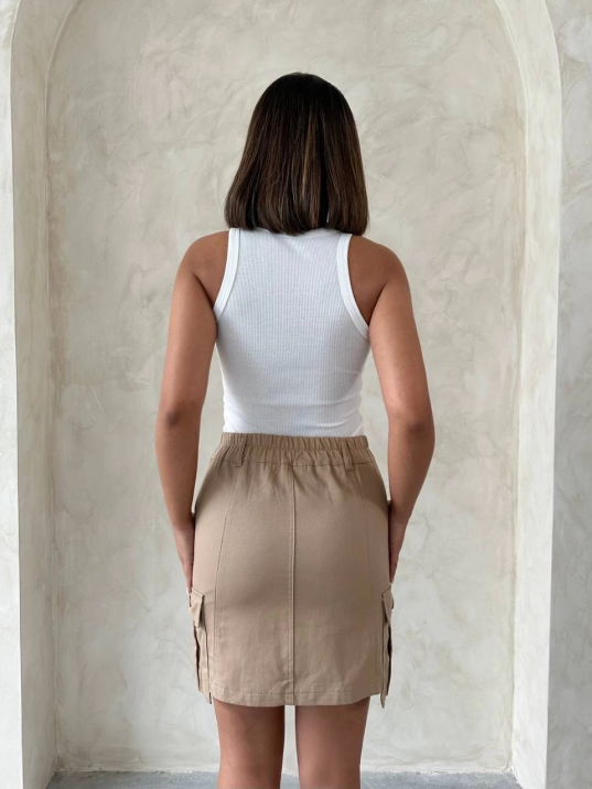 Kargo cep mini etek Kargo cep mini etek