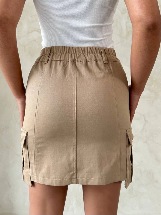 Kargo cep mini etek Kargo cep mini etek