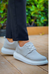 Kb-003 Kuback Gri Süet Bağcıklı Günlük Erkek Ayakkabı Kb-003 Kuback Gri Süet Bağcıklı Günlük Erkek Ayakkabı