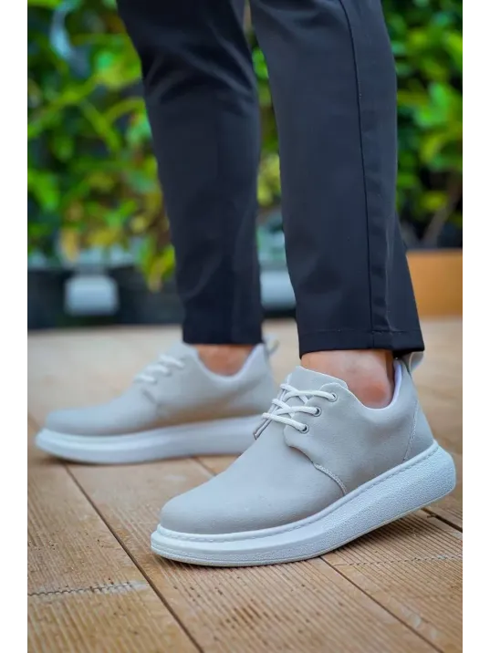 Kb-003 Kuback Gri Süet Bağcıklı Günlük Erkek Ayakkabı Kb-003 Kuback Gri Süet Bağcıklı Günlük Erkek Ayakkabı