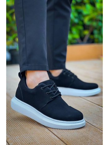 KB-003 Kuback Siyah Süet Bağcıklı  Günlük Erkek  Ayakkabı KB-003 Kuback Siyah Süet Bağcıklı  Günlük Erkek  Ayakkabı