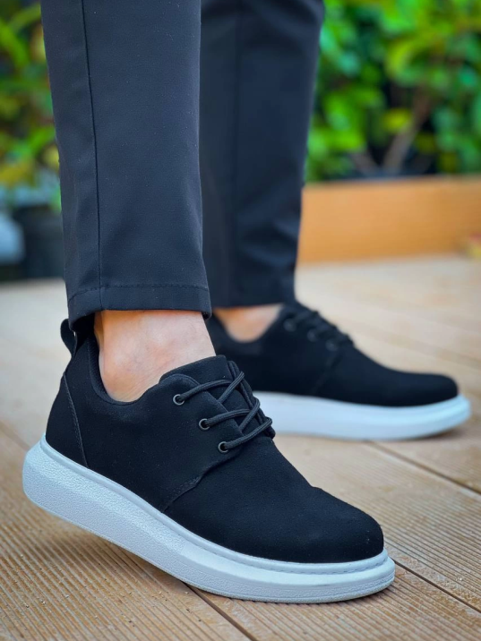 KB-003 Kuback Siyah Süet Bağcıklı  Günlük Erkek  Ayakkabı KB-003 Kuback Siyah Süet Bağcıklı  Günlük Erkek  Ayakkabı