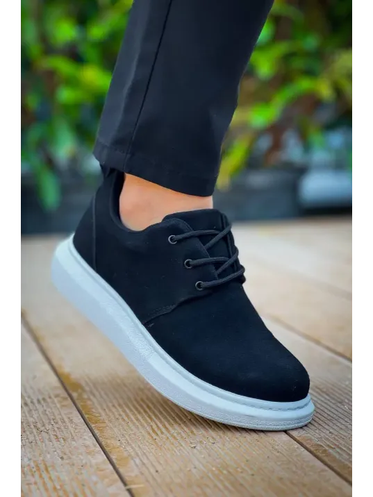 Kb-003 Kuback Siyah Süet Bağcıklı Günlük Erkek Ayakkabı Kb-003 Kuback Siyah Süet Bağcıklı Günlük Erkek Ayakkabı