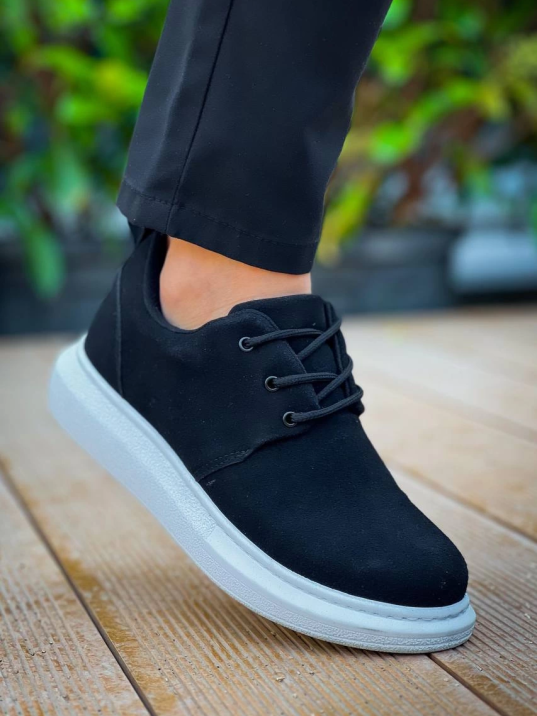 KB-003 Kuback Siyah Süet Bağcıklı  Günlük Erkek  Ayakkabı KB-003 Kuback Siyah Süet Bağcıklı  Günlük Erkek  Ayakkabı