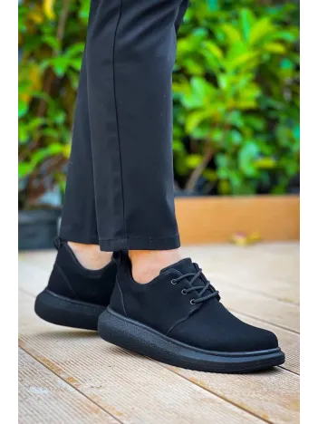 Kb-003 Kuback Siyah Süet Siyah Taban Bağcıklı Günlük Erkek Ayakkabı Kb-003 Kuback Siyah Süet Siyah Taban Bağcıklı Günlük Erkek Ayakkabı