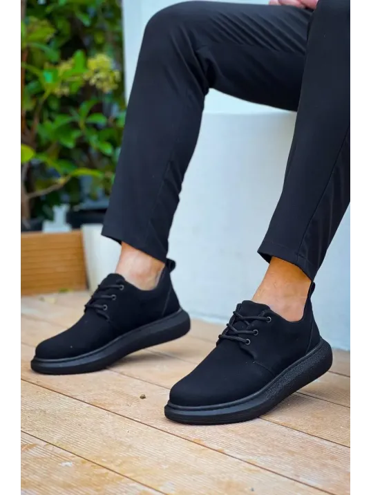 Kb-003 Kuback Siyah Süet Siyah Taban Bağcıklı Günlük Erkek Ayakkabı Kb-003 Kuback Siyah Süet Siyah Taban Bağcıklı Günlük Erkek Ayakkabı