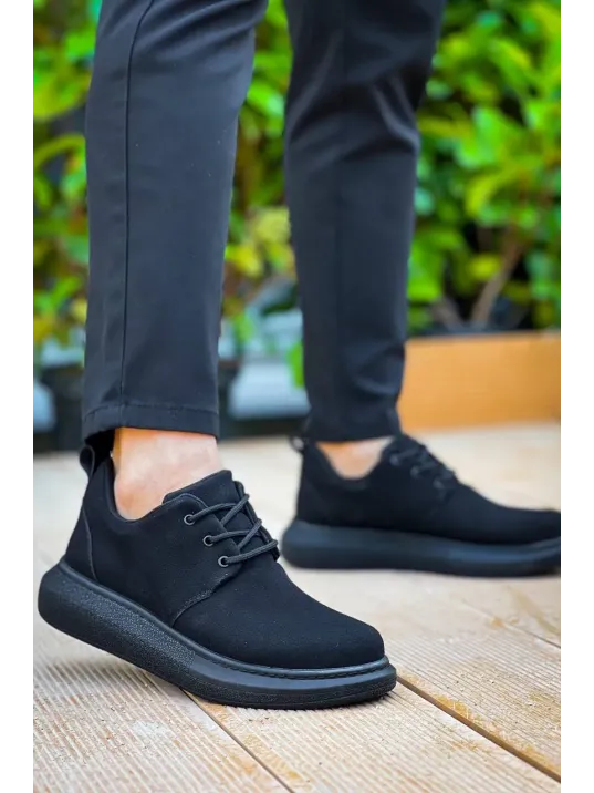 Kb-003 Kuback Siyah Süet Siyah Taban Bağcıklı Günlük Erkek Ayakkabı Kb-003 Kuback Siyah Süet Siyah Taban Bağcıklı Günlük Erkek Ayakkabı