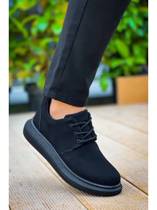 Kb-003 Kuback Siyah Süet Siyah Taban Bağcıklı Günlük Erkek Ayakkabı Kb-003 Kuback Siyah Süet Siyah Taban Bağcıklı Günlük Erkek Ayakkabı