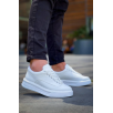 Kb-005 Kuback Beyaz Cilt   Bağcıklı  Günlük Erkek  Ayakkabı