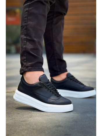 KB-005 Kuback Siyah Cilt Bağcıklı  Günlük Erkek  Ayakkabı KB-005 Kuback Siyah Cilt Bağcıklı  Günlük Erkek  Ayakkabı